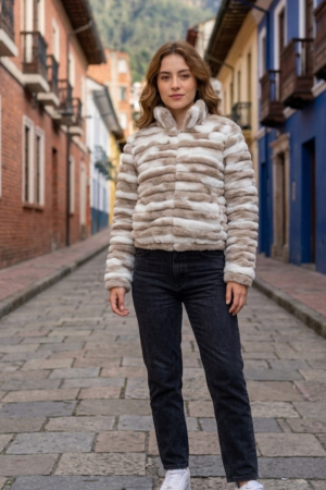 CHAQUETA CRISTAL CORTA